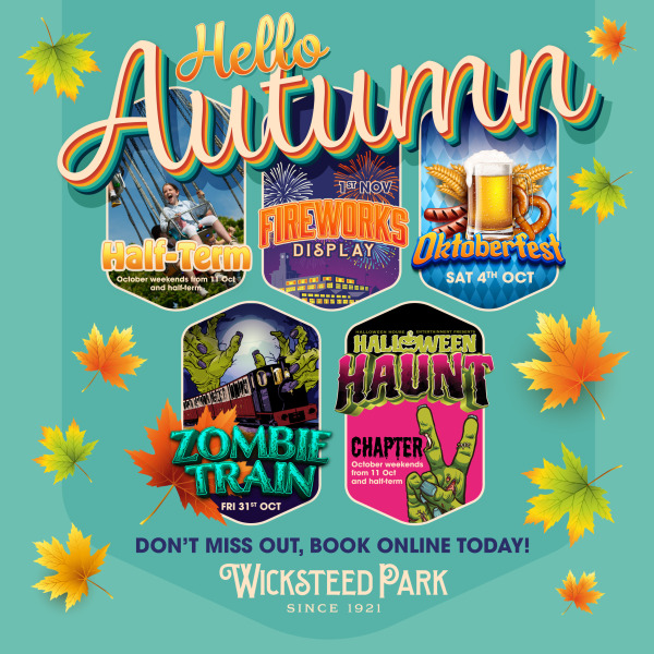 What to do at Wicksteed Park this Autumn