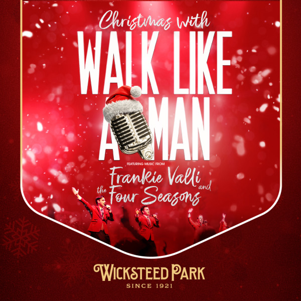 Walk like a man Christmas show at Wicksteed Park