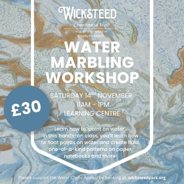Wicksteed Park Marbling Workshop 2026